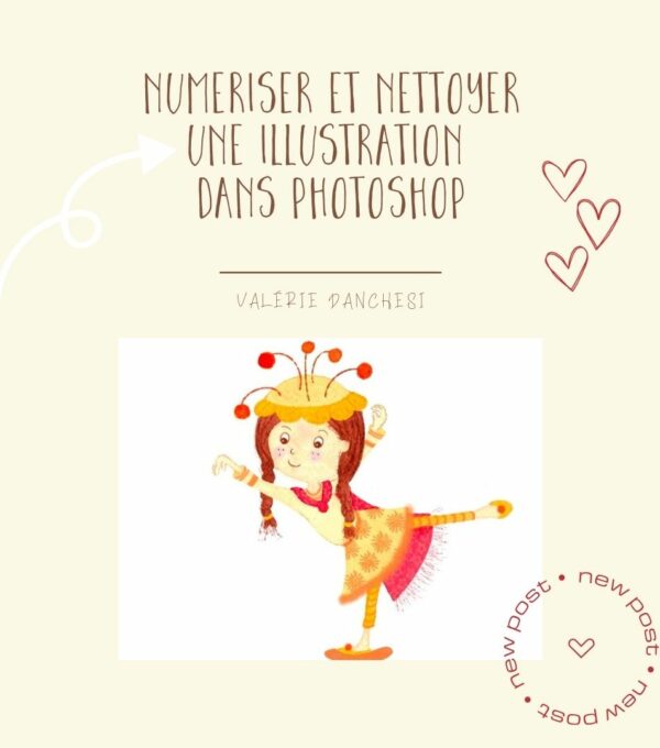 Numériser et nettoyer une illustration dans photoshop