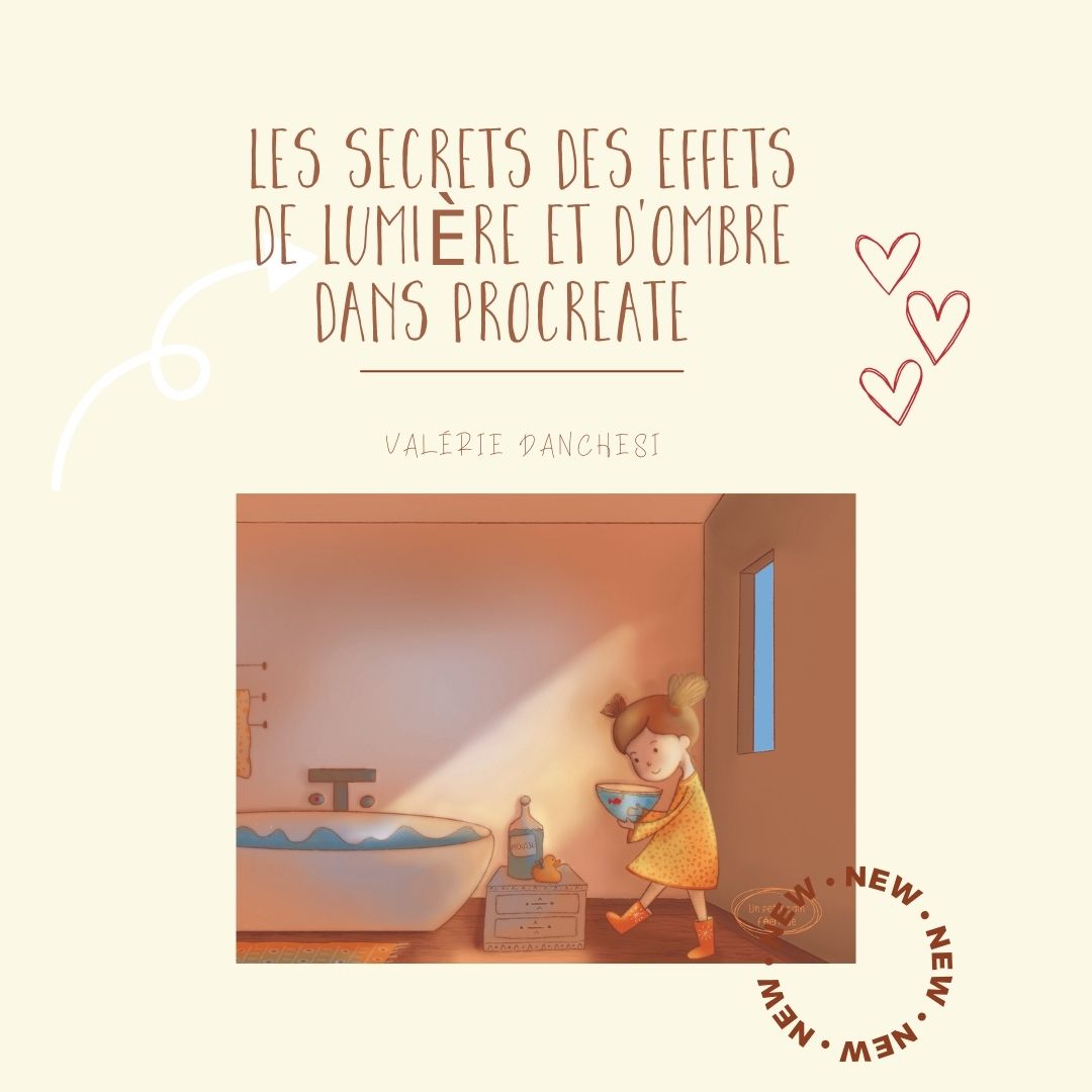 Les secrets des effets de lumière et d'ombre dans Procreate