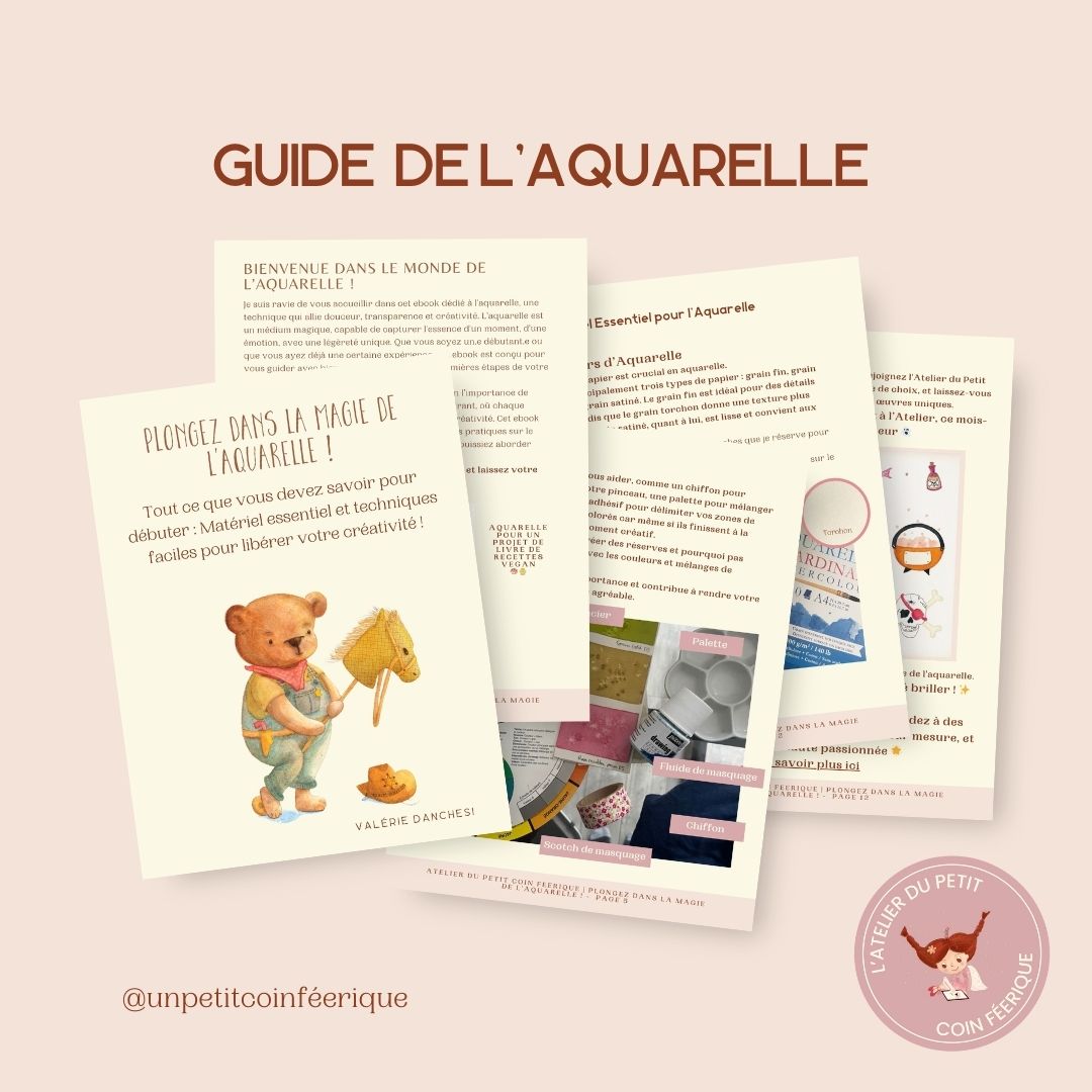 Guide aquarelle et créativité