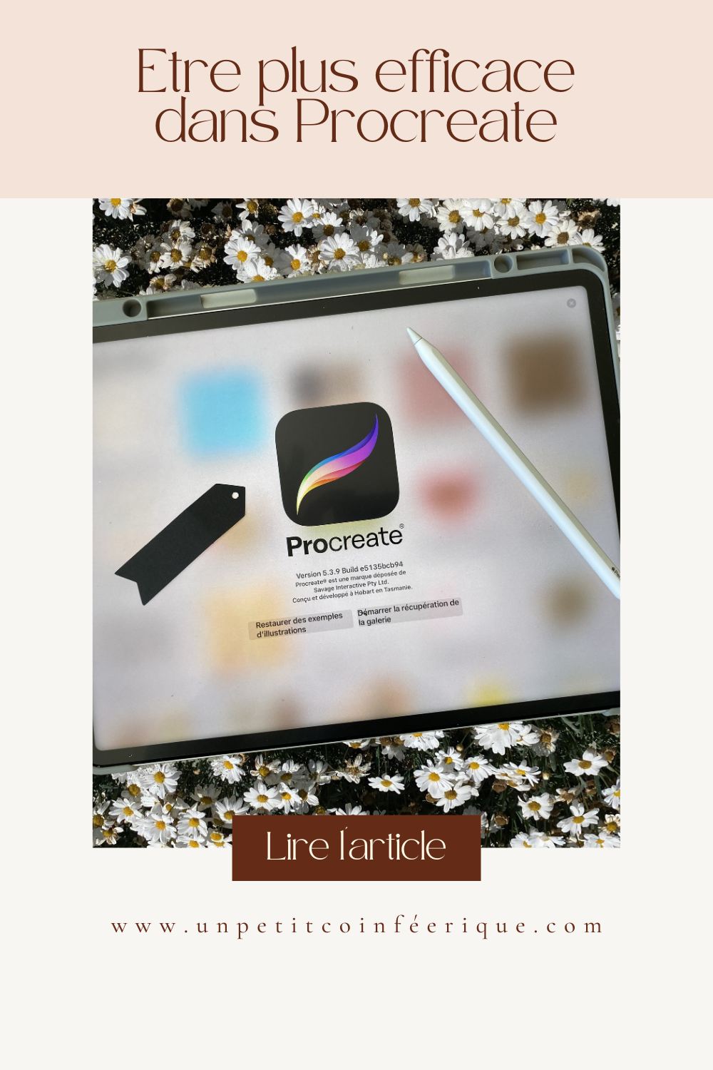 Procreate : astuces et raccourcis essentiels