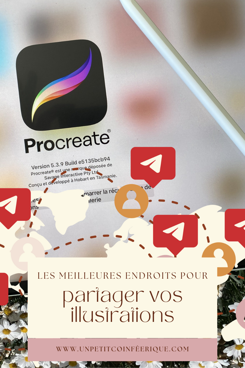 Partagez vos Illustrations Procreate avec le Monde