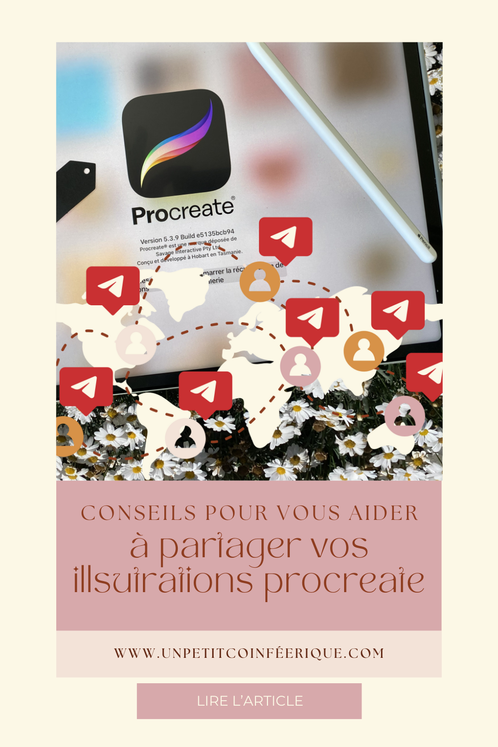 Partagez vos Illustrations Procreate avec le Monde